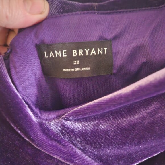 Purple Velvet Dress - Picture 4 of 6